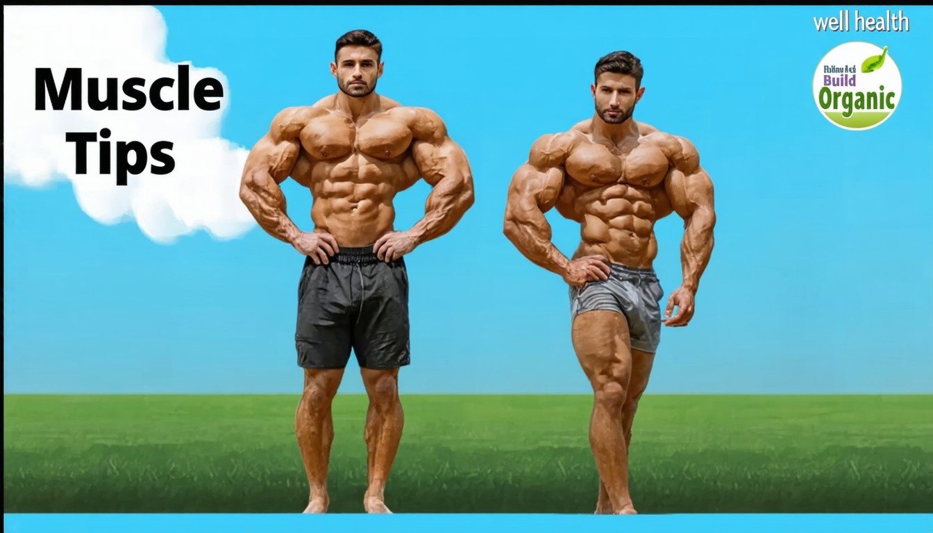 wellhealthorganic How to Build Muscle Tips in Hindi – आसान Muscle Gaining तरीके